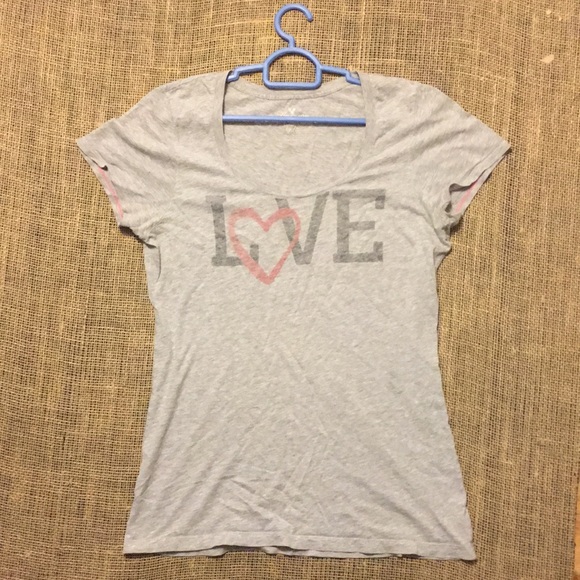 American Eagle Love Graphic Short Sleeve Tee - Picture 2 of 6